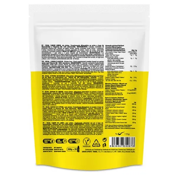 226ERS Bcaa 8:1:1 300 Citron, Lemon, 300g