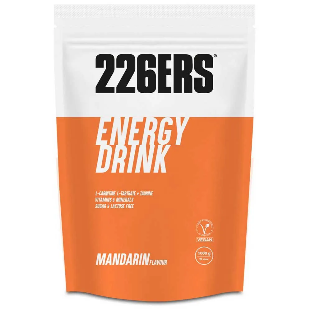 226ERS Energidryckspulver Mandarin 1000g, One size