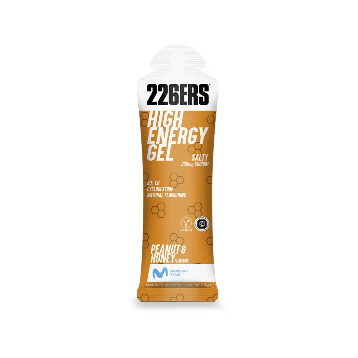 226ERS Energy Gel High, Peanut Honey, 76g 226ERS Energy Gel High, Peanut Honey, 76g