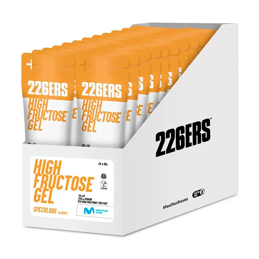 226ERS High Fructose Låda Med Energigeler 80g 24 Enheter, Multicolour, One Size 226ERS High Fructose Låda Med Energigeler 80g 24 Enheter, Multicolour, One Size