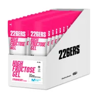 226ERS High Fructose Låda Med Energigeler Jordgubbe 80g 24 Enheter 226ERS High Fructose Låda Med Energigeler Jordgubbe 80g 24 Enheter