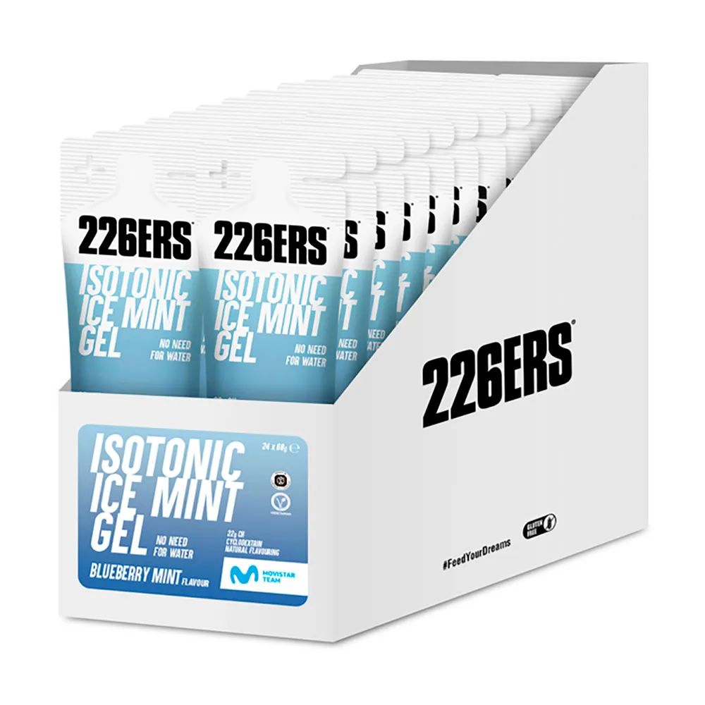 226ERS High Låda Med Energigeler Blåbär & Mynta 24 Enheter, One size