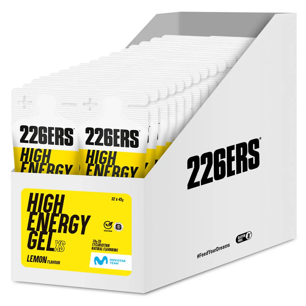 226ERS High Låda Med Energigeler Citron 45g 32 Enheter, Multicolor, One Size