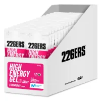 226ERS High Låda Med Energigeler Jordgubbe Salt 45g 32 Enheter 226ERS High Låda Med Energigeler Jordgubbe Salt 45g 32 Enheter