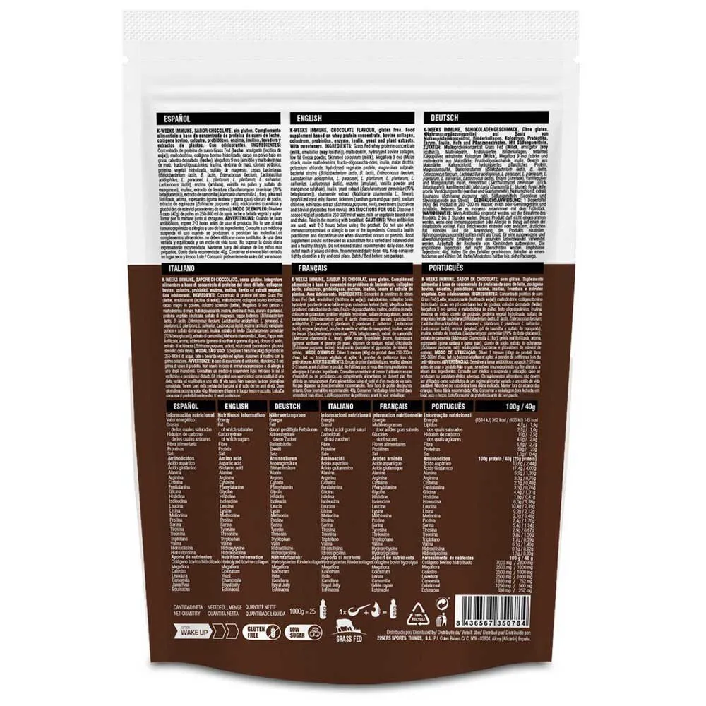 226ERS K-weeks Immune Energidryckspulver Choklad 1kg, One size 226ERS K-weeks Immune Energidryckspulver Choklad 1kg, One size
