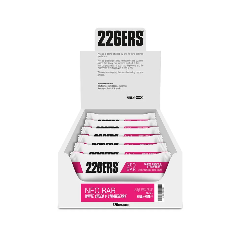226ERS Neo Proteinbarslåda Choklad Och Banan 24g 24 Enheter, Pink, One Size