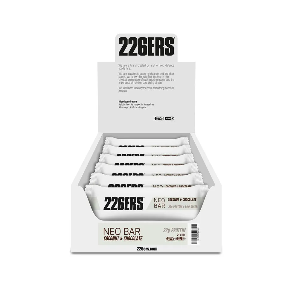 226ERS Neo Proteinbarslåda Kokos Och Choklad 22g 24 Enheter, One size 226ERS Neo Proteinbarslåda Kokos Och Choklad 22g 24 Enheter, One size