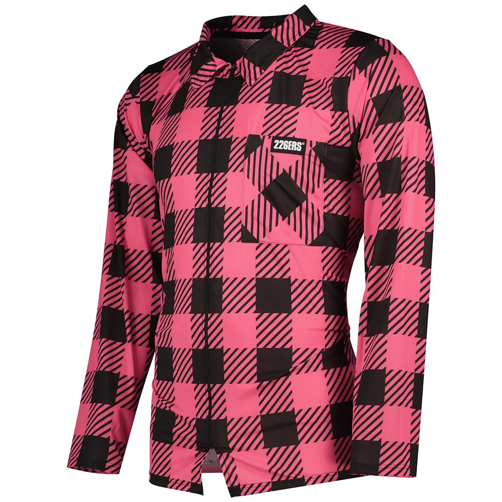 226ERS Plaid Cycling Långärmad Trikå 226ERS Plaid Cycling Långärmad Trikå