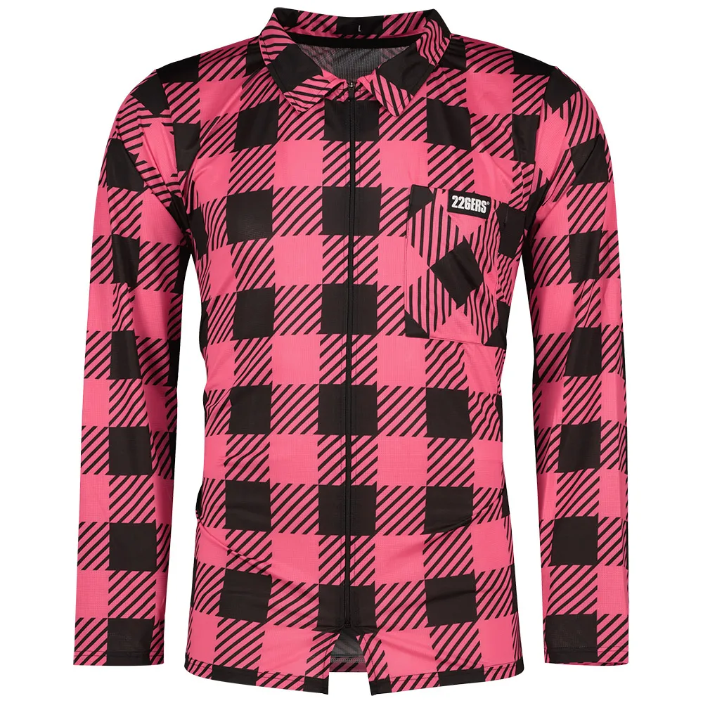 226ERS Plaid Cycling Långärmad Trikå 226ERS Plaid Cycling Långärmad Trikå
