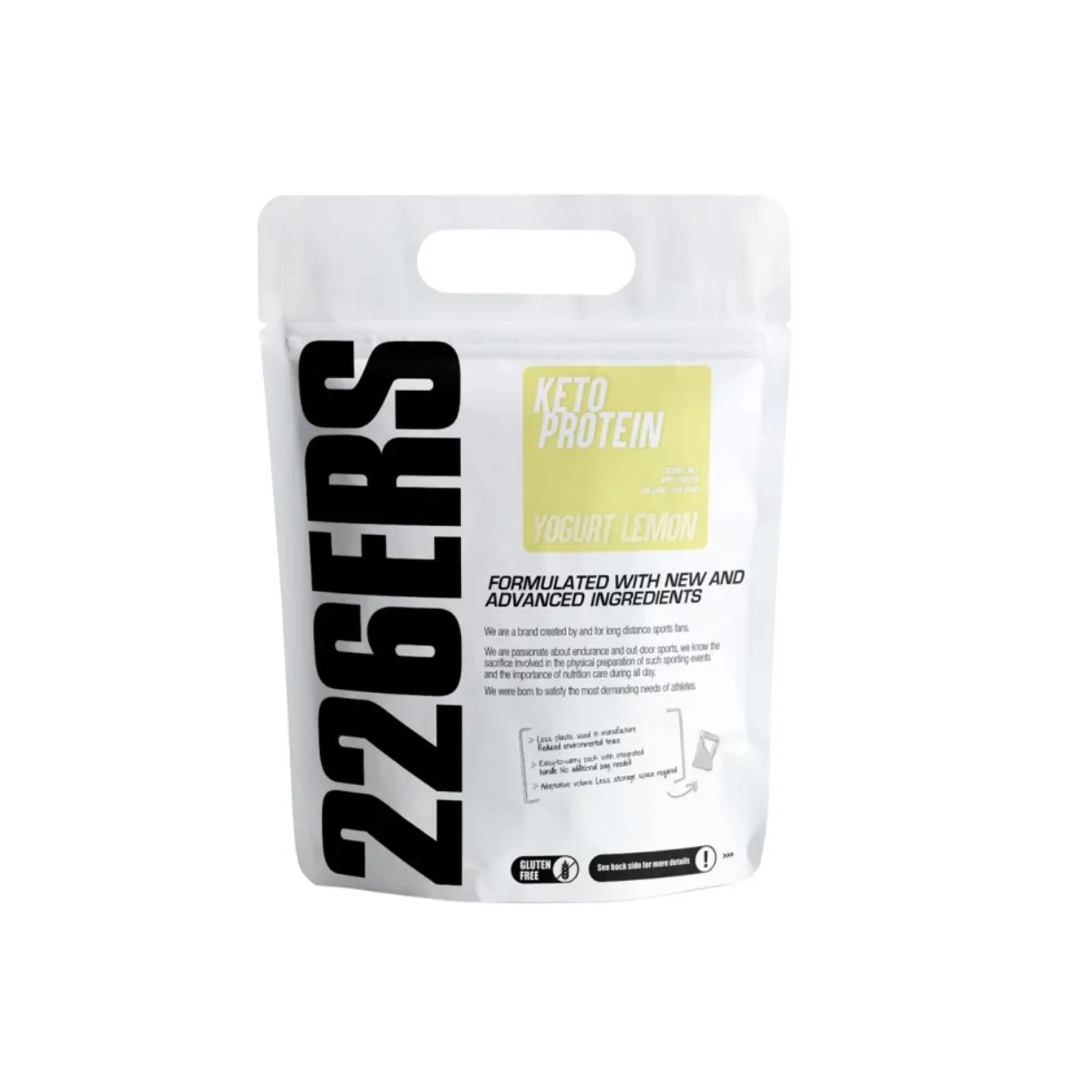 226ERS Protein Drink KETO, Yogurt Lemons, 500g