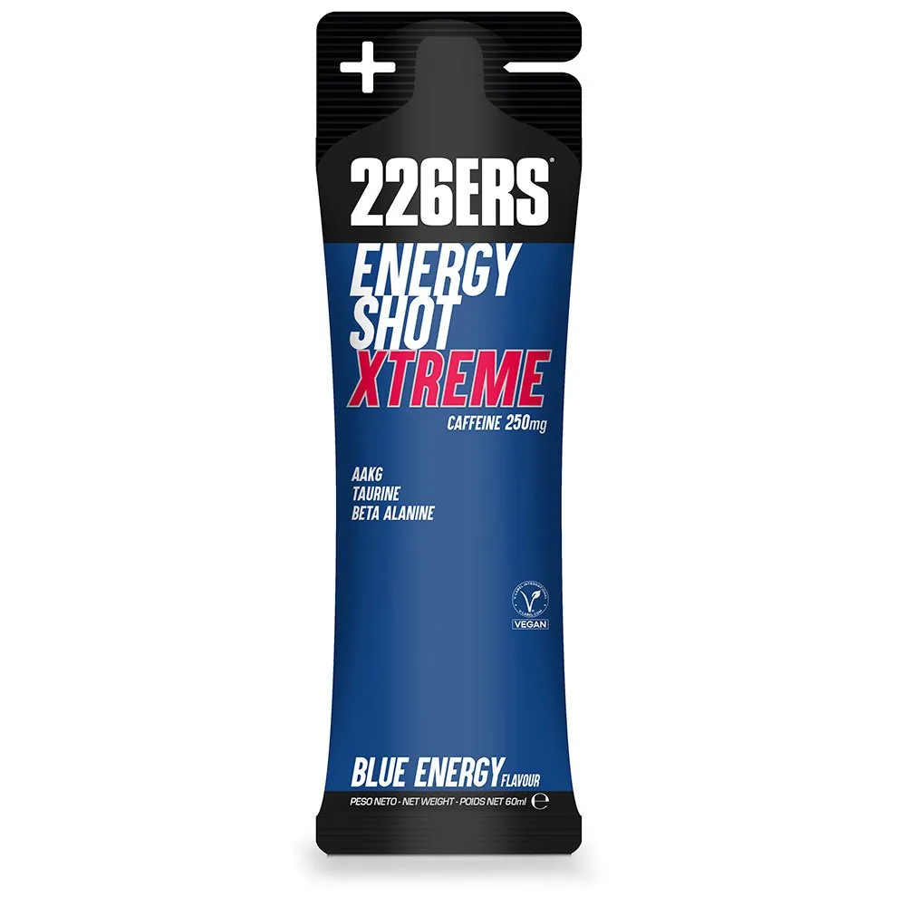 226ERS Shot Xtrem 250mg Caff Energidryck Engångsdos Förpackning Blå Energi 60ml, One size 226ERS Shot Xtrem 250mg Caff Energidryck Engångsdos Förpackning Blå Energi 60ml, One size