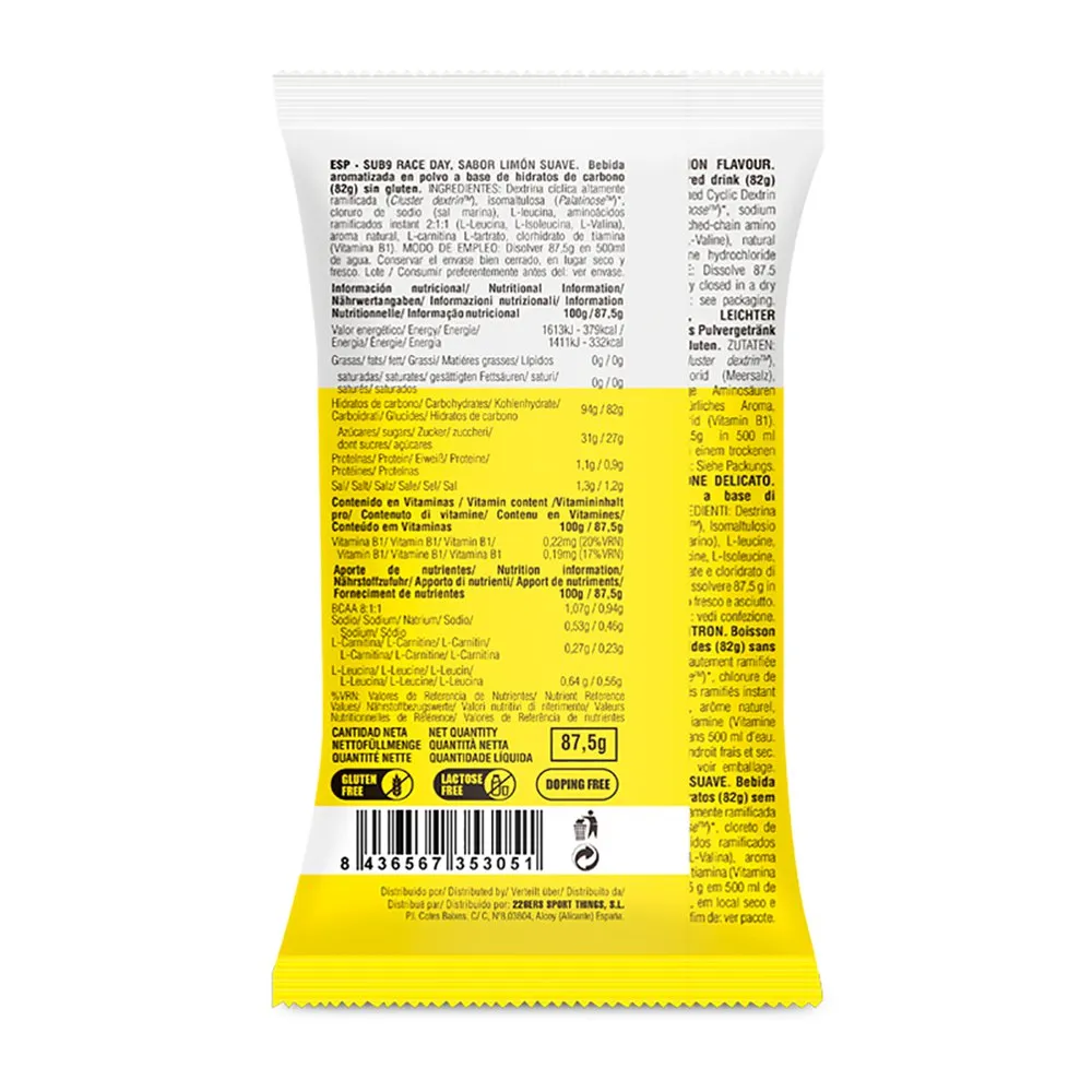 226ERS Sub9 Race Day Engångsdos Stickförpackning Vattenmelon 87g 9 Enheter, One size