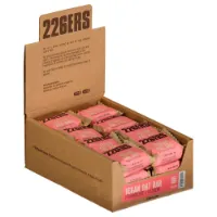 226ERS Vegan Oat 50g & Låda Med Veganska Bars Jordgubbe Cashewnöt 24 Enheter