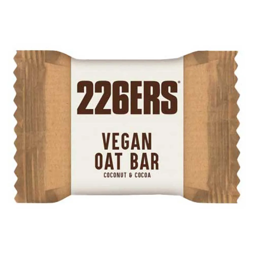 226ERS Vegan Oat Energibar Låda Kokos & Kakao 50g 24 Enheter, Brown, One Size
