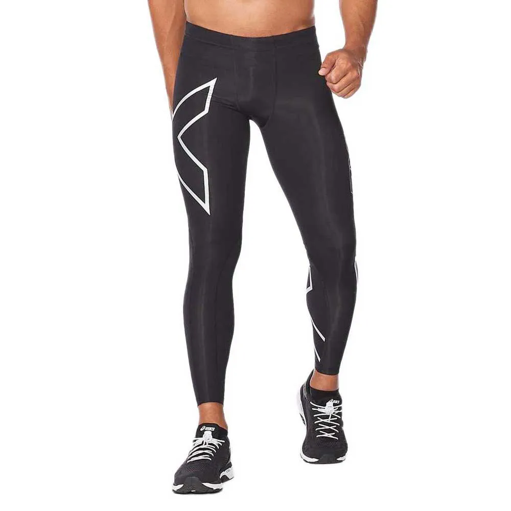 2XU Accelerate 3/4 Leggings male, Black / silver, Regular