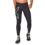 2XU Accelerate 3/4 Leggings male, Black / silver, Regular