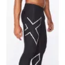 2XU Accelerate 3/4 Leggings male, Black / silver, Regular