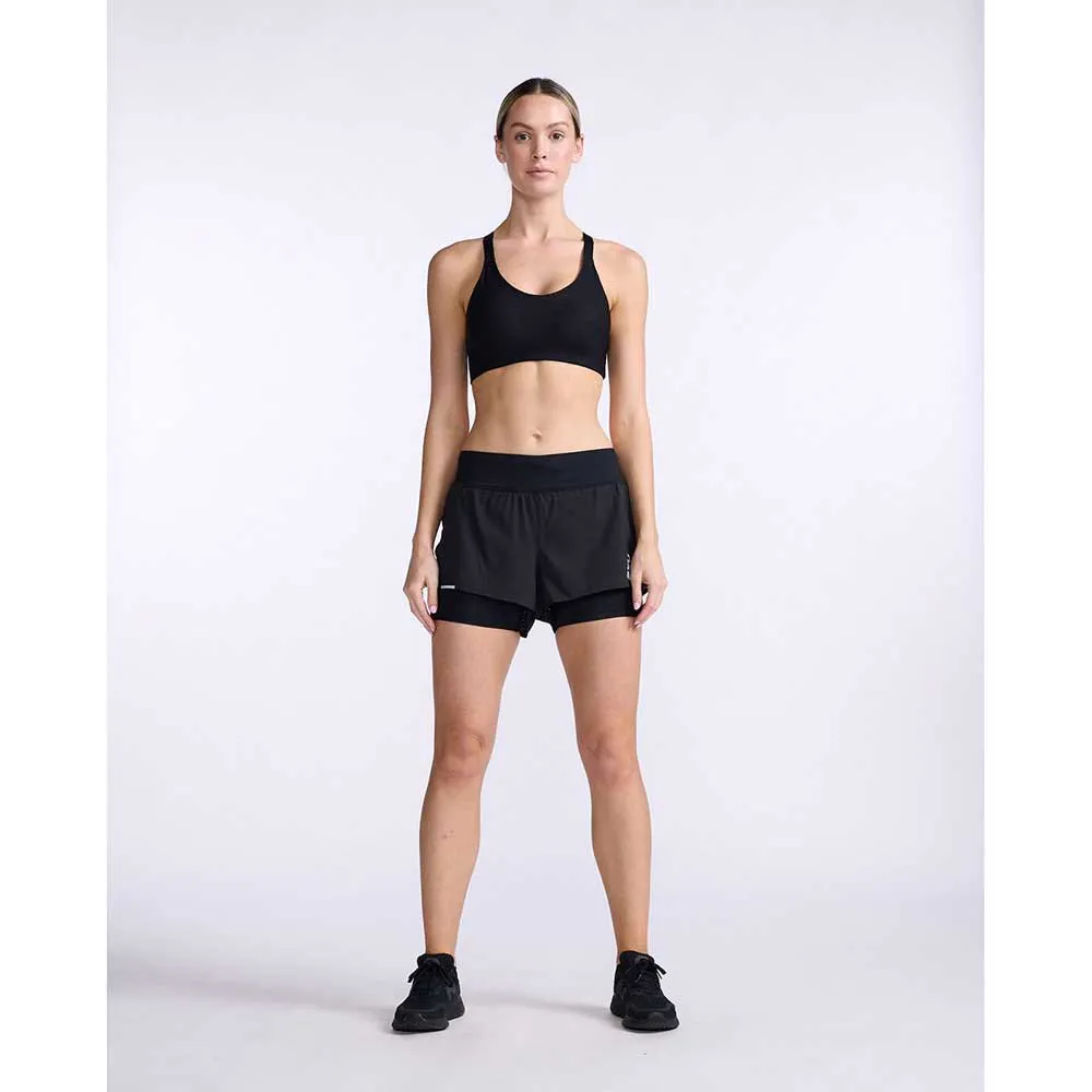 2XU Aero 4´´ 2-i-1 Shorts female