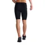 2XU Aero Compression Korta Leggings male, Black / silver reflective