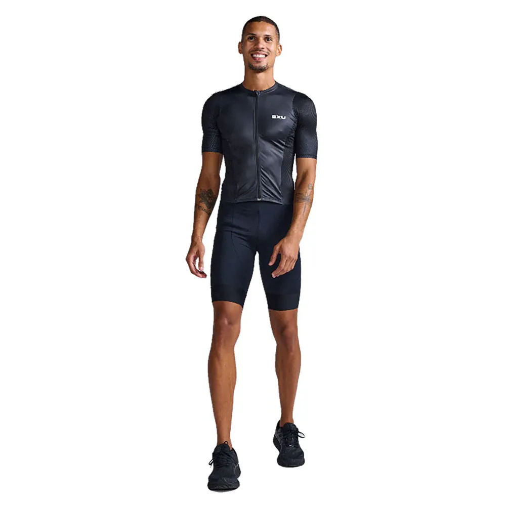 2XU Aero Hex Kortärmad Triathlondräkt female