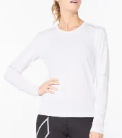 2XU Aero T-shirt Med Lång ärm female 2XU Aero T-shirt Med Lång ärm female