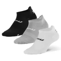 2XU Ankle Korta Strumpor 3 Par male 2XU Ankle Korta Strumpor 3 Par male