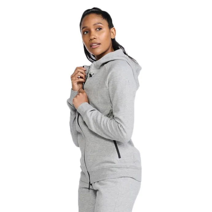 2XU Commute Sweatshirt Med Dragkedja female, Grey marle / black 2XU Commute Sweatshirt Med Dragkedja female, Grey marle / black
