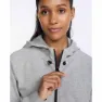 2XU Commute Sweatshirt Med Dragkedja female, Grey marle / black