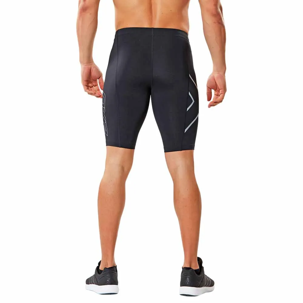 2XU Compression Korta Leggings male, Black / silver 2XU Compression Korta Leggings male, Black / silver