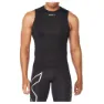 2XU Core Compression ärmlös T-shirt male, Black / silver