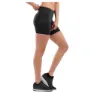 2XU Core Compression Game Day 5´´ Korta Leggings female, Black / silver