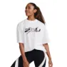 2XU Form Boyfriend T-shirt Med Korta ärmar female, White / hyper coral