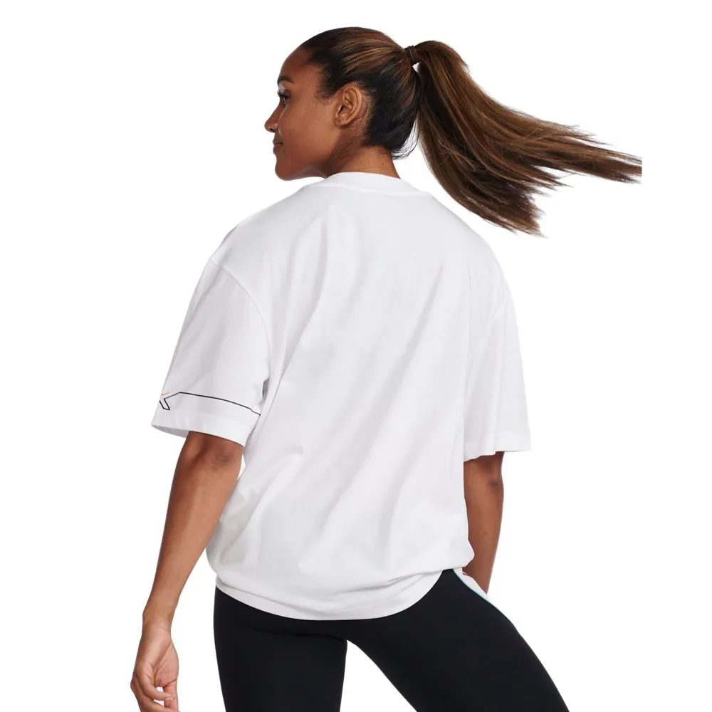 2XU Form Boyfriend T-shirt Med Korta ärmar female, White / hyper coral 2XU Form Boyfriend T-shirt Med Korta ärmar female, White / hyper coral
