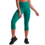 2XU Form Högt Midjade 3/4 Leggings female, Forest green / forest green