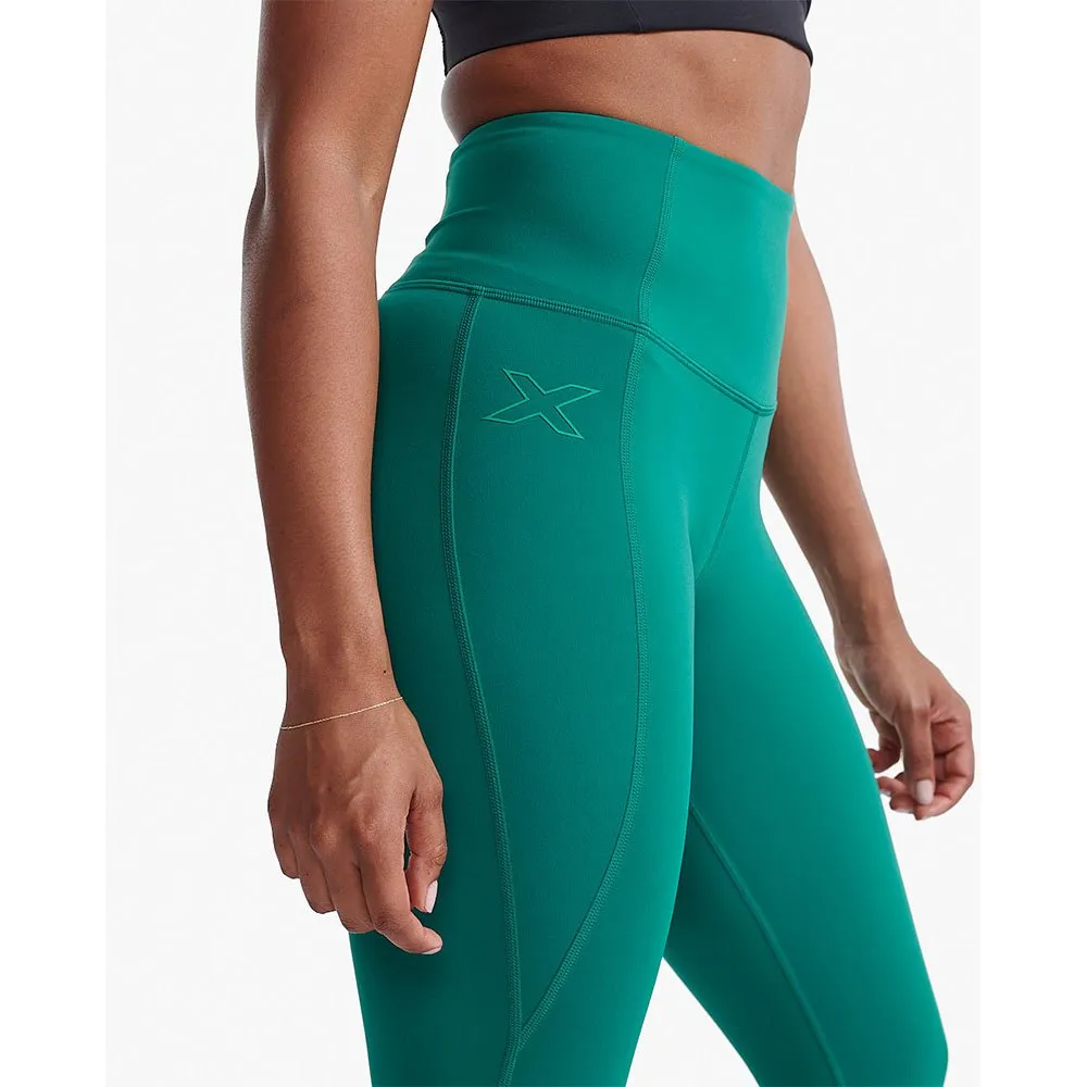 2XU Form Högt Midjade 3/4 Leggings female, Forest green / forest green 2XU Form Högt Midjade 3/4 Leggings female, Forest green / forest green
