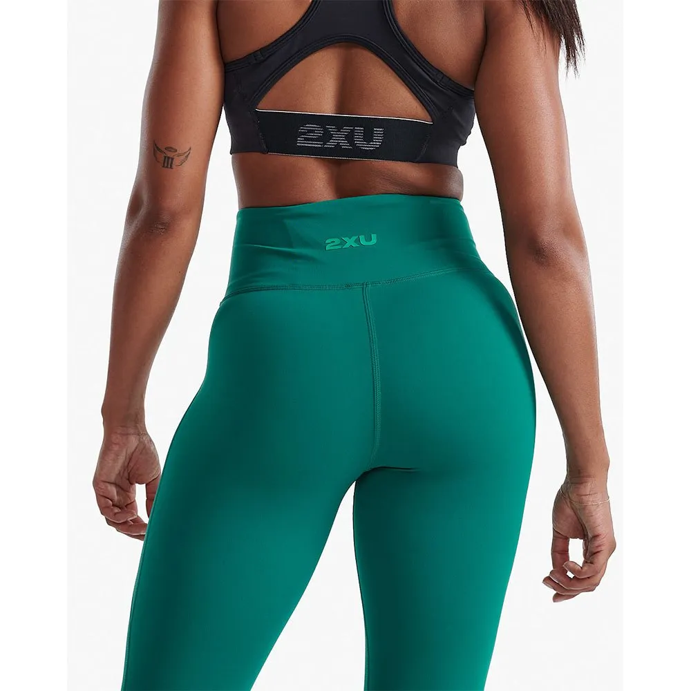 2XU Form Högt Midjade 3/4 Leggings female, Forest green / forest green 2XU Form Högt Midjade 3/4 Leggings female, Forest green / forest green