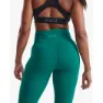 2XU Form Högt Midjade 3/4 Leggings female, Forest green / forest green