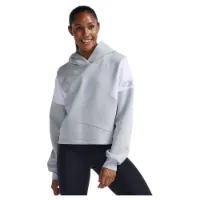 2XU Form Spliced Crop Tröja Med Huva female