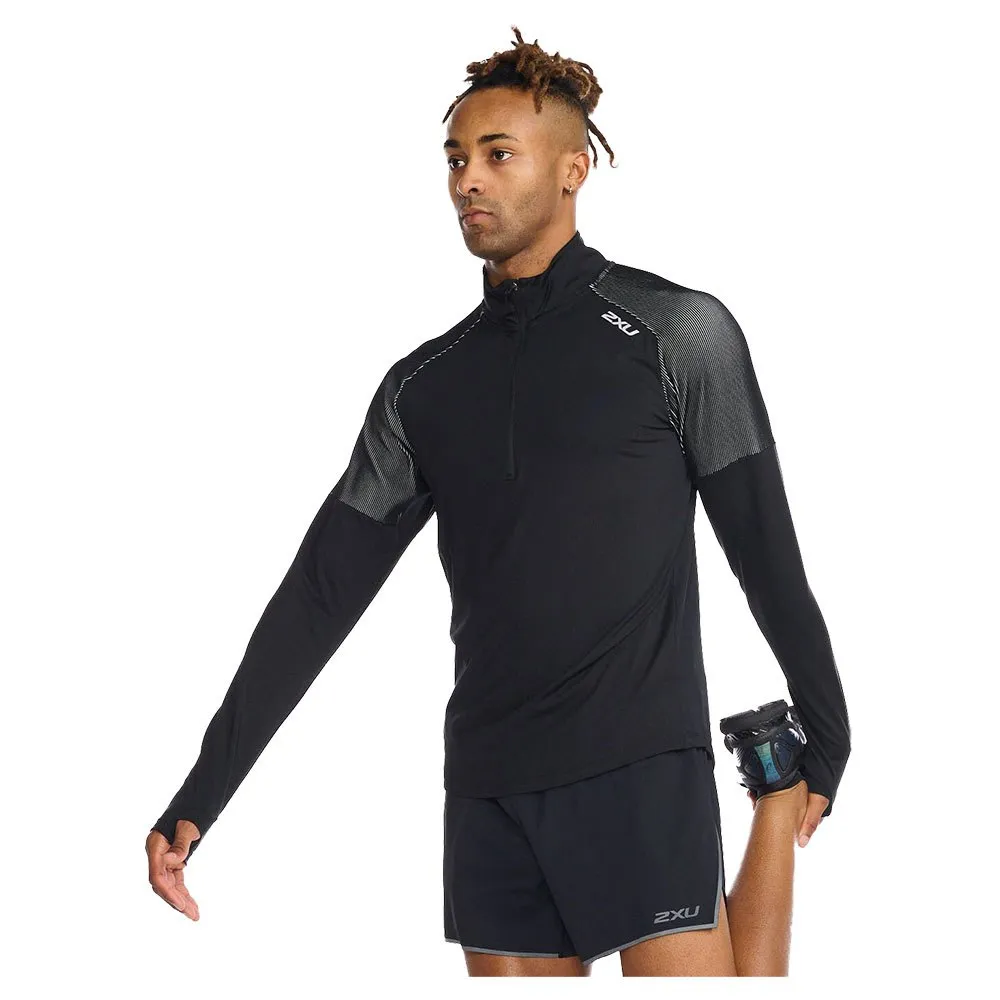 2XU Light Speed Halv Dragkedja Långärmad T-shirt female