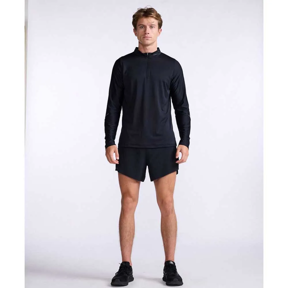 2XU Light Speed Tech Halv Dragkedja Långärmad T-shirt male