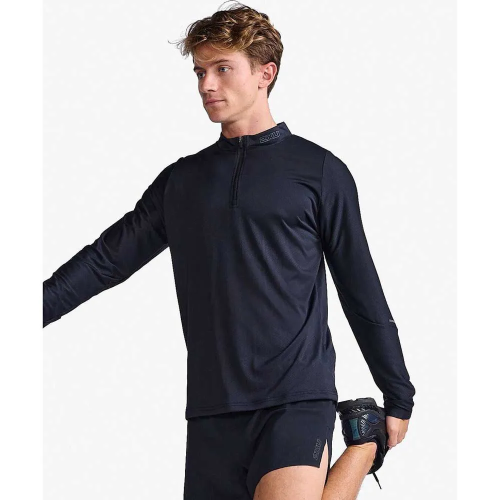 2XU Light Speed Tech Halv Dragkedja Långärmad T-shirt male