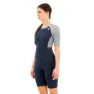 2XU Light Speed Tech Kortärmad Triathlondräkt female, Outerspace / white reflective