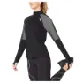 2XU Light Speed Tröja Med Halv Dragkedja female, Black / silver reflective