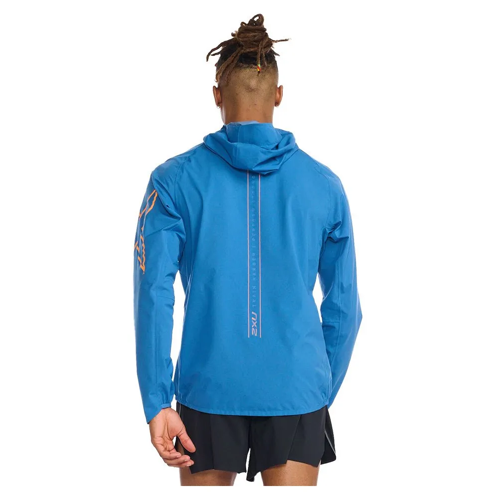 2XU Light Speed Wp Jacka male, Starling / turmeric reflective