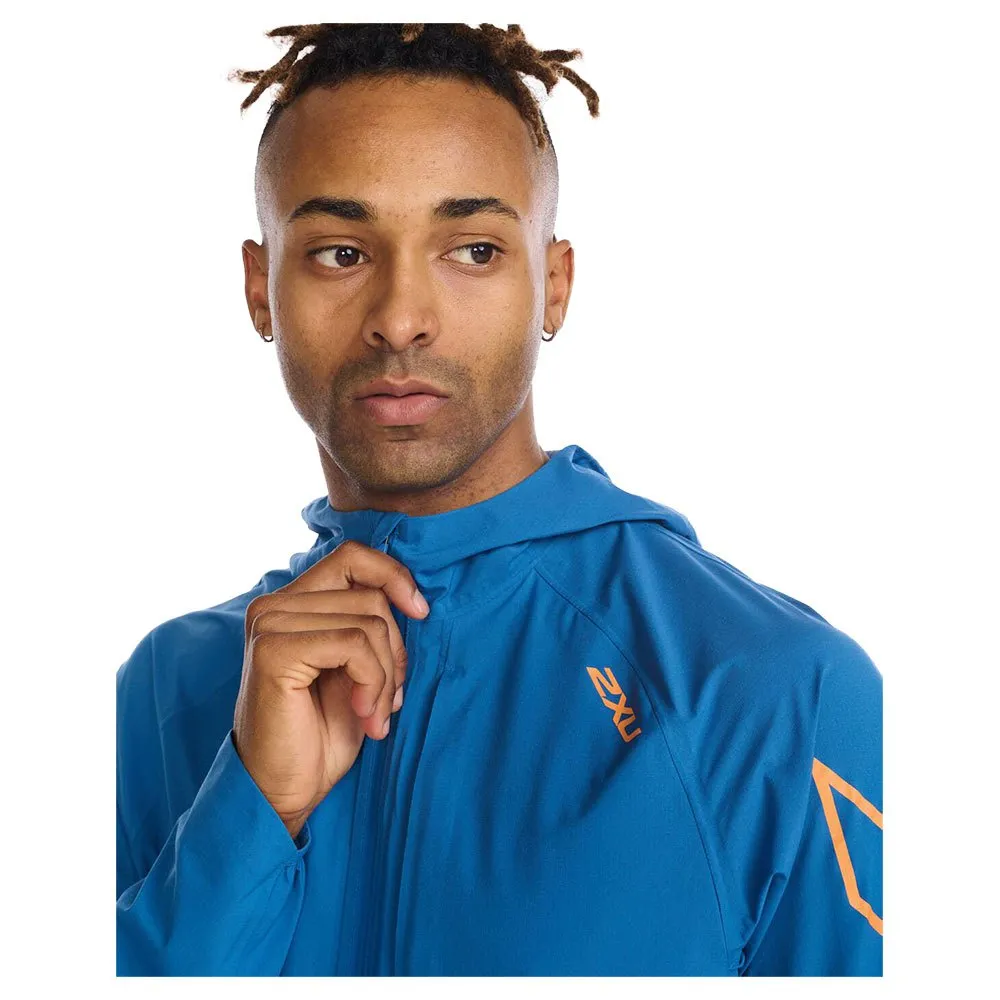 2XU Light Speed Wp Jacka male, Starling / turmeric reflective