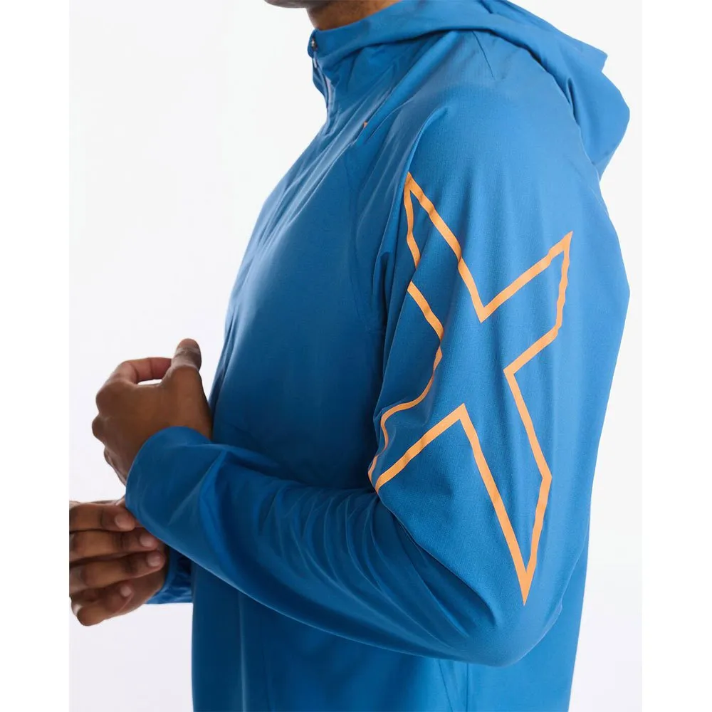 2XU Light Speed Wp Jacka male, Starling / turmeric reflective