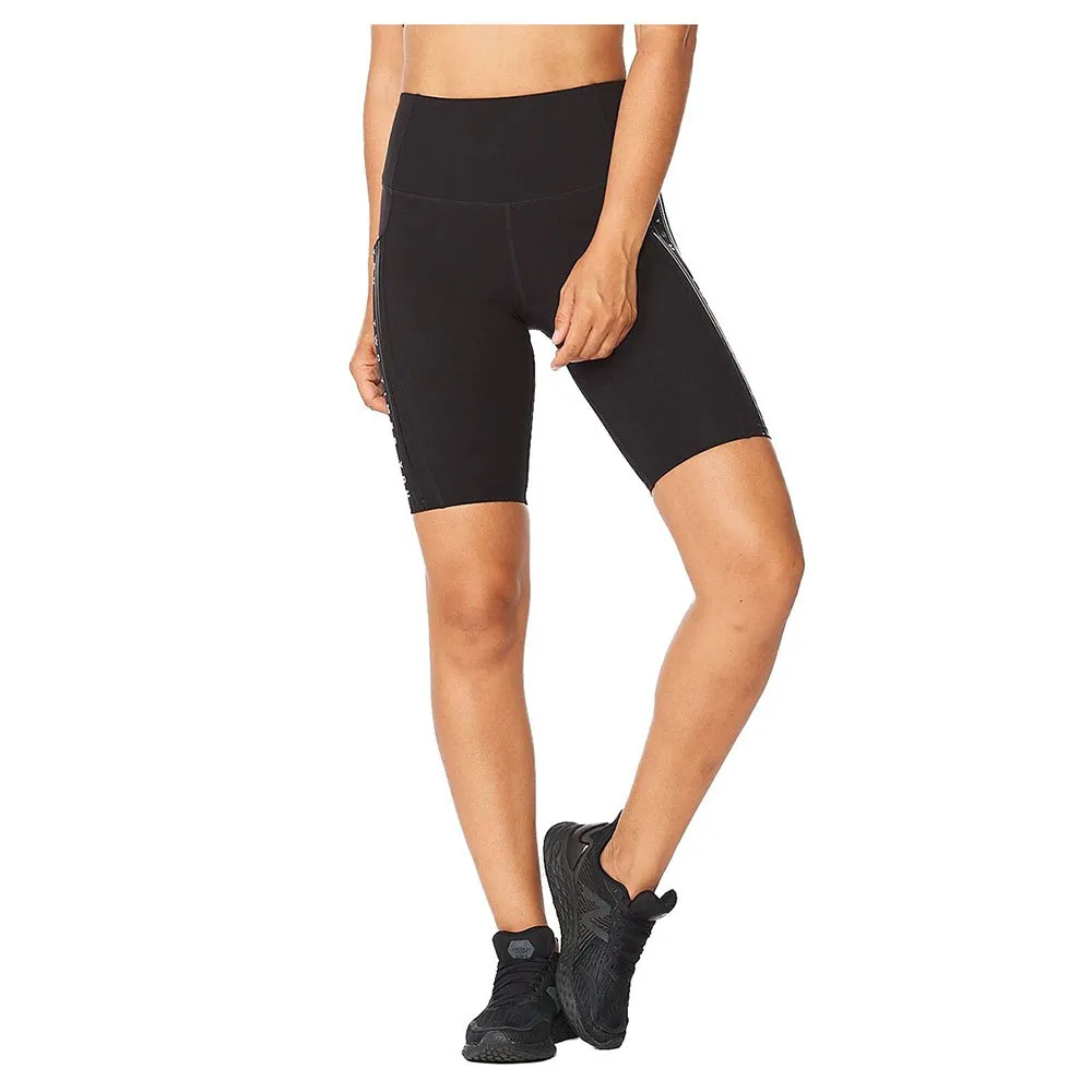 2XU Lineup High Rise Bike Korta Leggings female