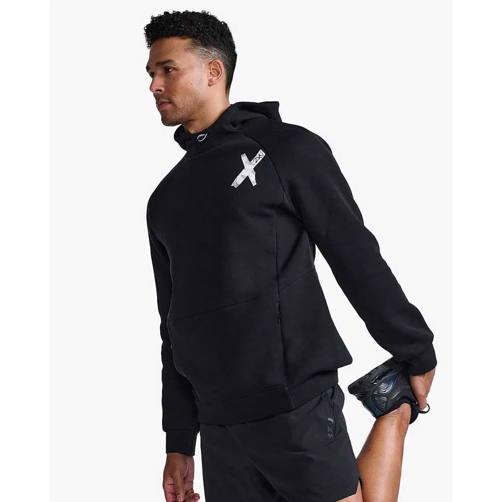 2XU Motion Tröja Med Huva male, Black / white 2XU Motion Tröja Med Huva male, Black / white
