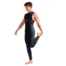 2XU Mw4992c Propel 1 ärmlös Triathlondräkt unisex, Black / ambition, XS