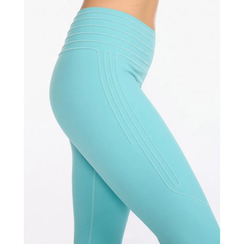2XU No Distraction Compression Leggings Med Hög Midja female, Festival / white 2XU No Distraction Compression Leggings Med Hög Midja female, Festival / white